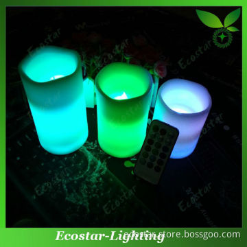 Color Changing Remote Controlled LED Candles